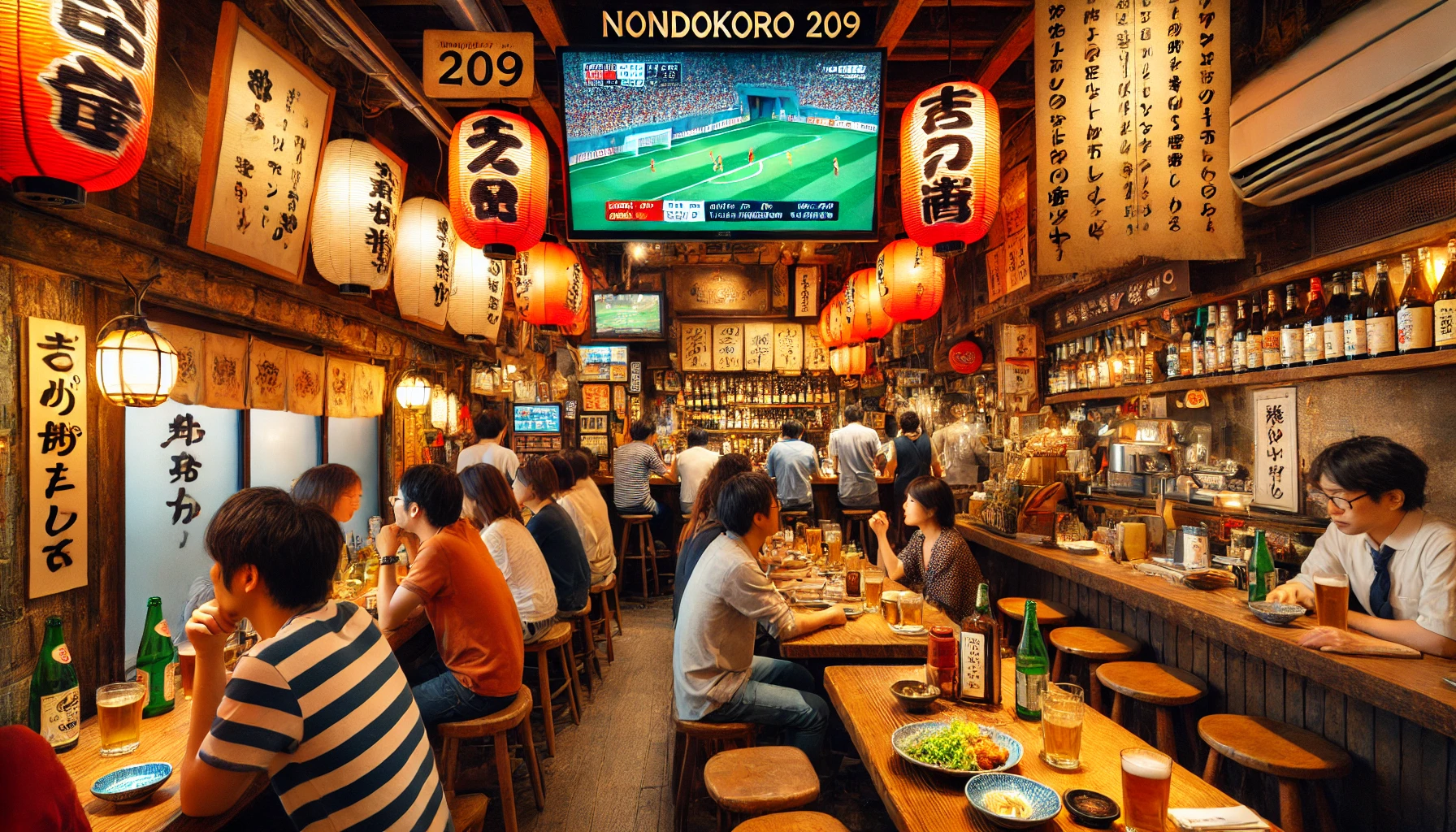 Non-dokoro Ni-0-9. A restaurant where you can enjoy unique snacks and alcohol